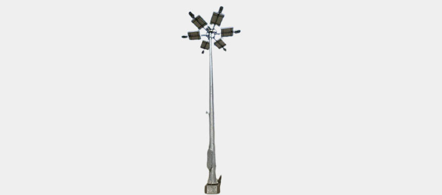 Solar High Mast Pole Manufacturers in India  