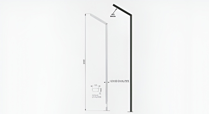 Aludra Pole Light